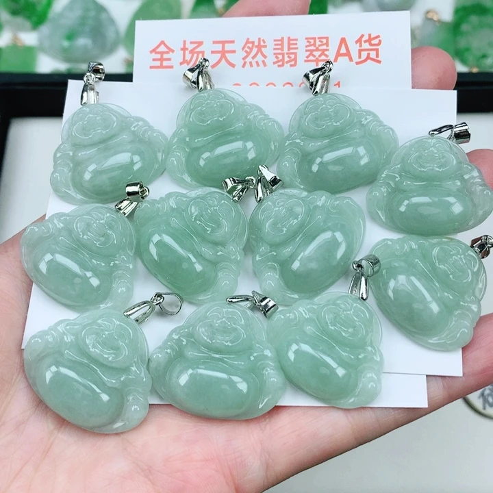 翡翠未镶嵌颈饰多样性发其1