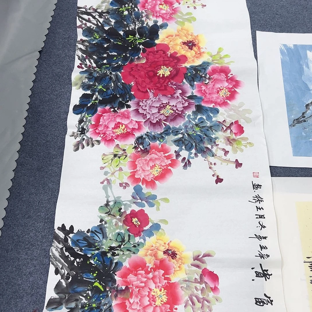 国画国画作品纯手绘作品