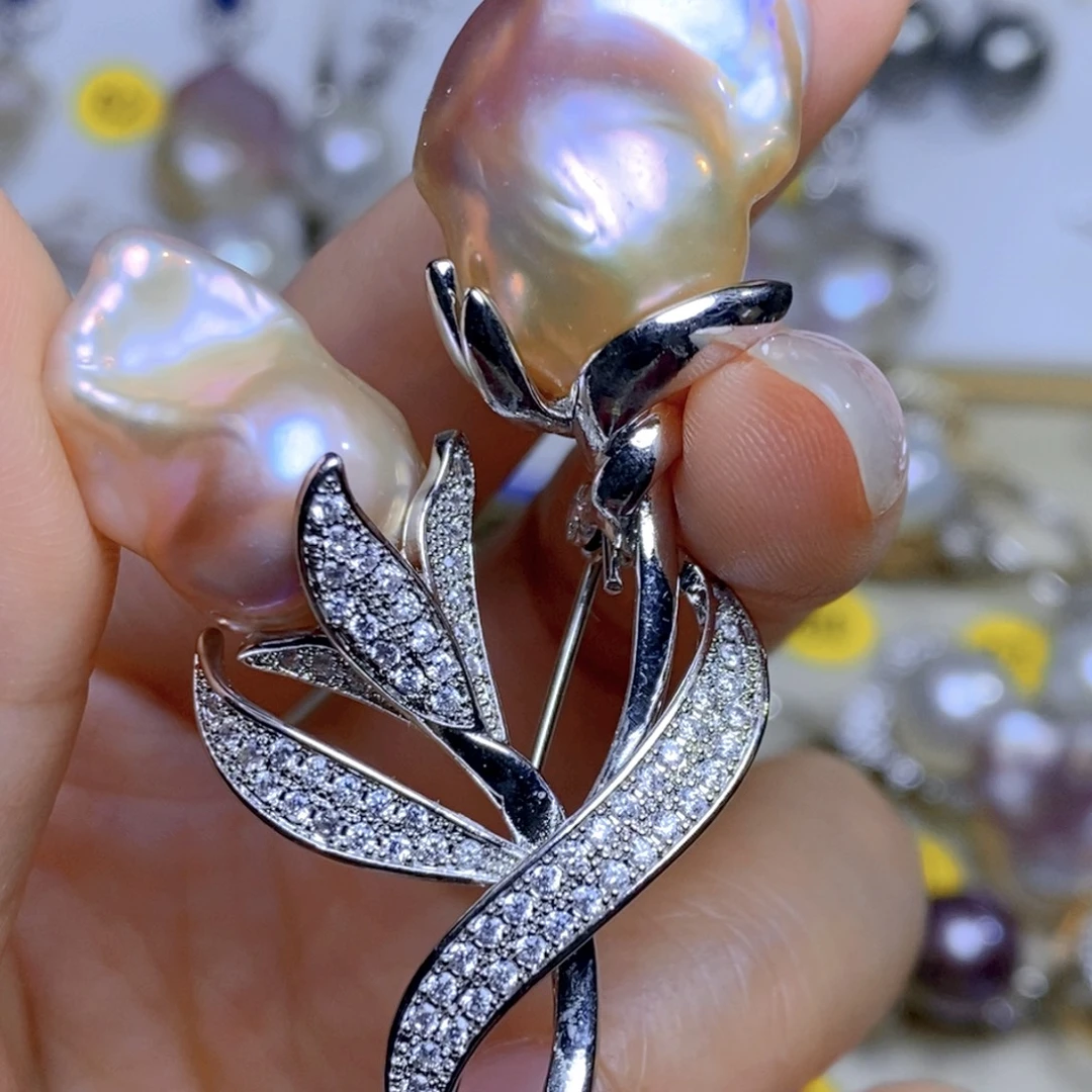 是***啊未镶嵌珠宝奇石淡水珍珠