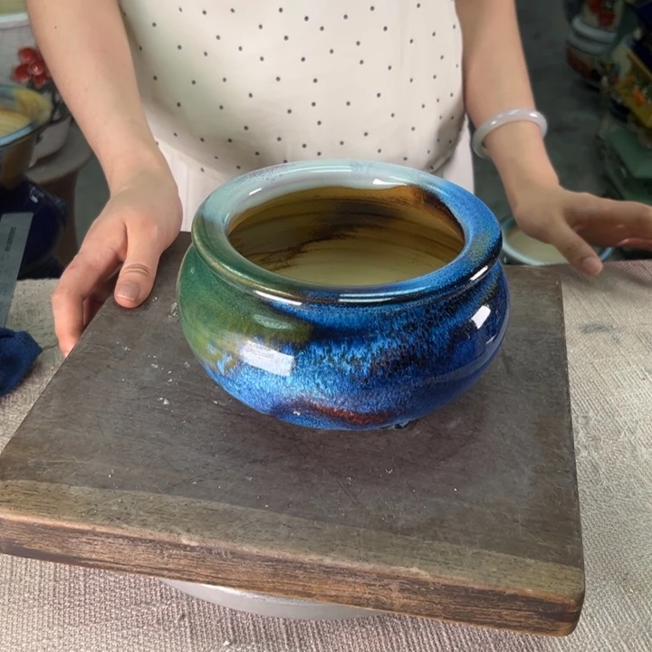 泳坤堂石湾盆尛*陶瓷