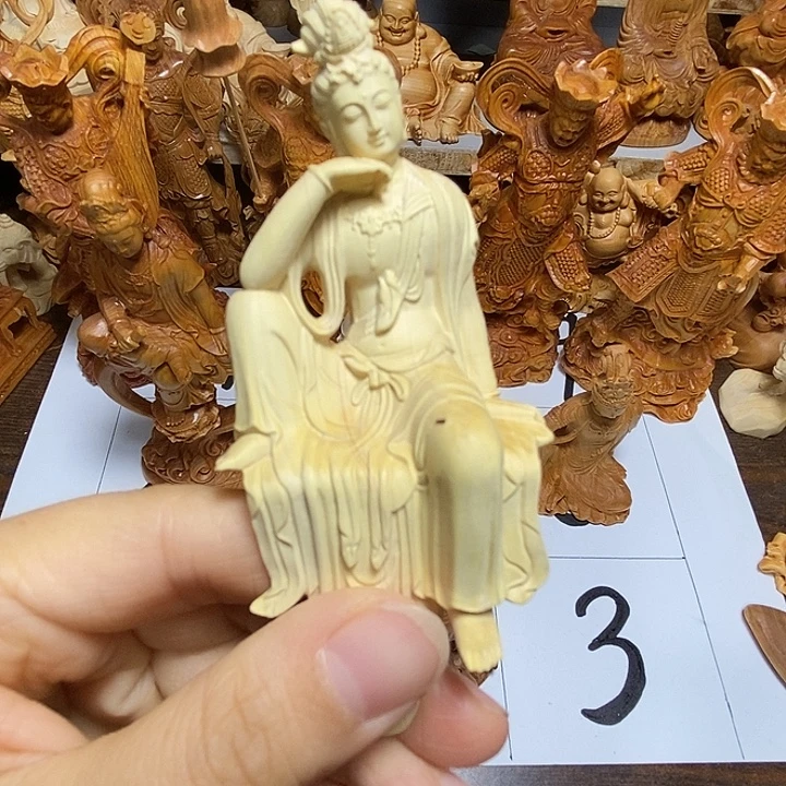 馒***哥柏木（崖柏）自在观音