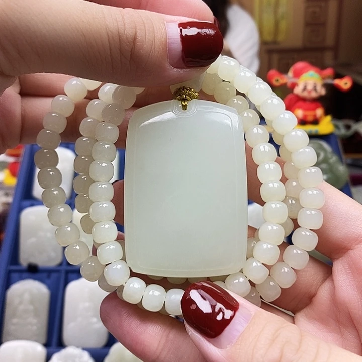 和田玉未镶嵌颈饰正****店