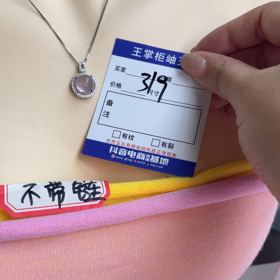 银S925镶嵌颈饰萤石