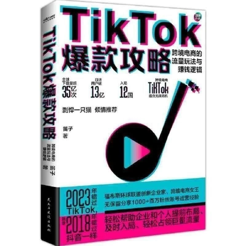TK爆款攻略揭秘电商流量玩法与逻辑书籍