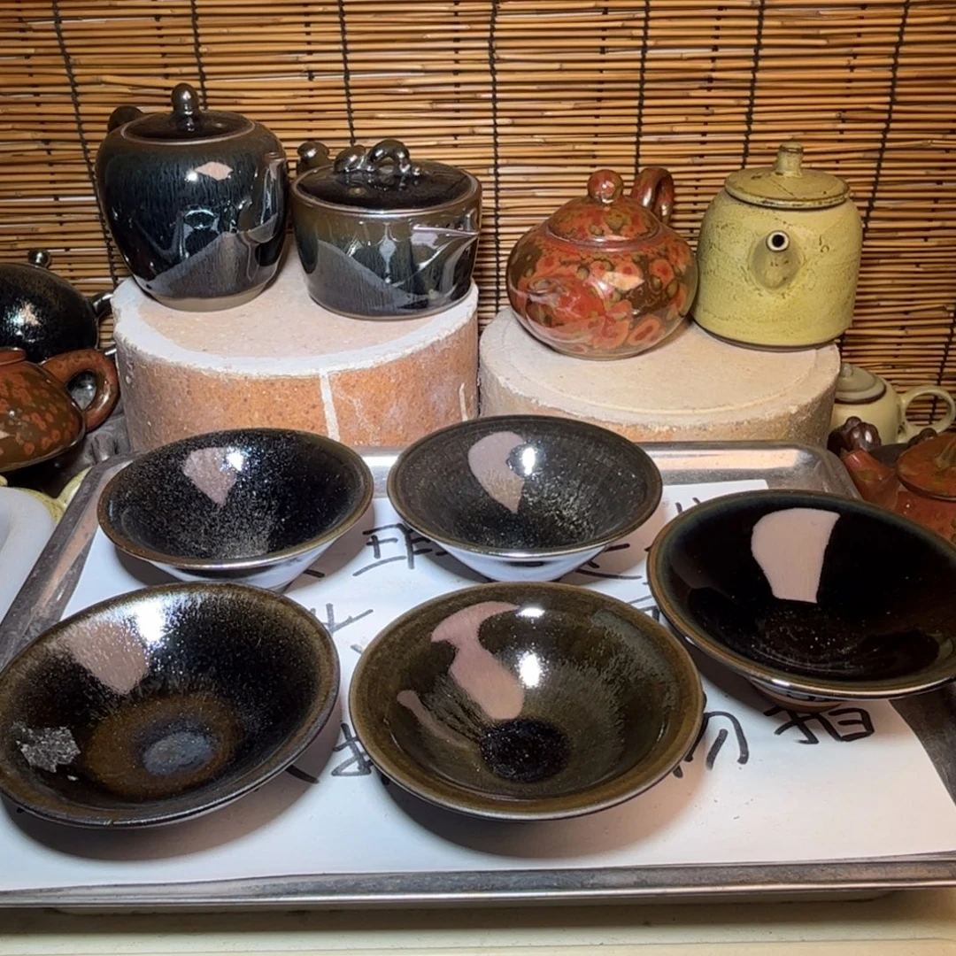 茶盏建窑建盏 微瑕作品