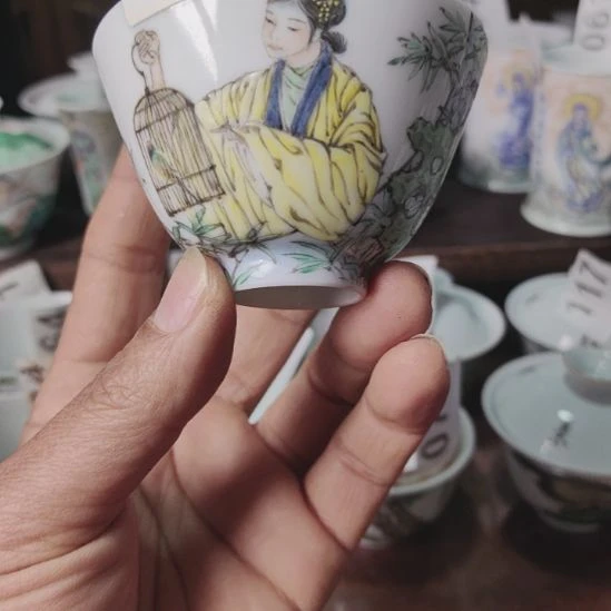 戴玉衡手绘陶瓷杯子