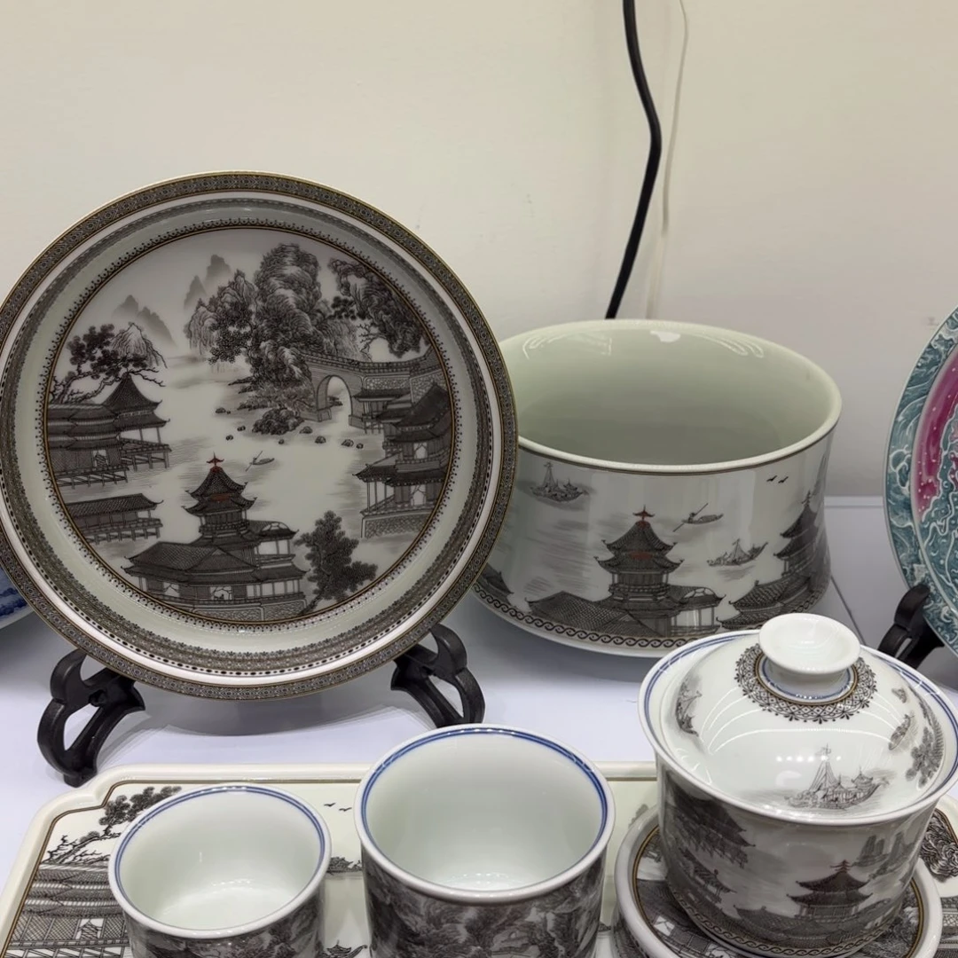 好***姐景德镇陶瓷七件套