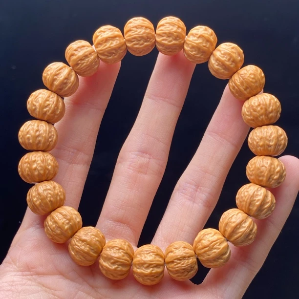 京八棱 全品无暇猴头核桃雕刻毕业级高货