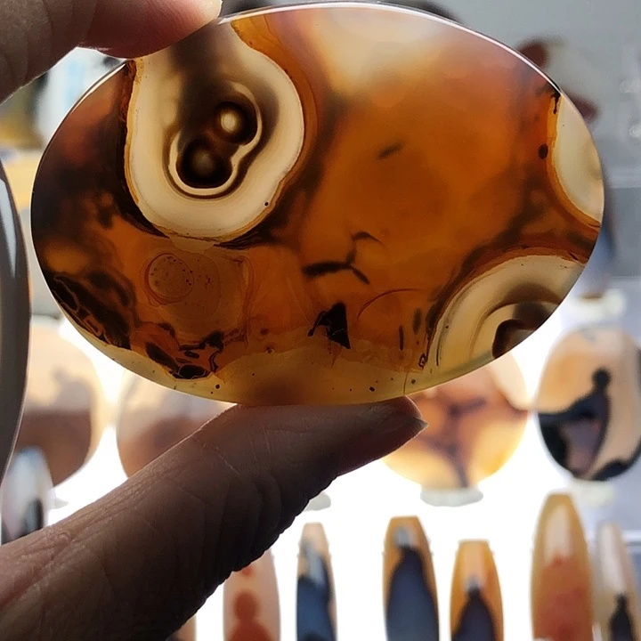 玛瑙/玉髓未镶嵌珠宝半成品24