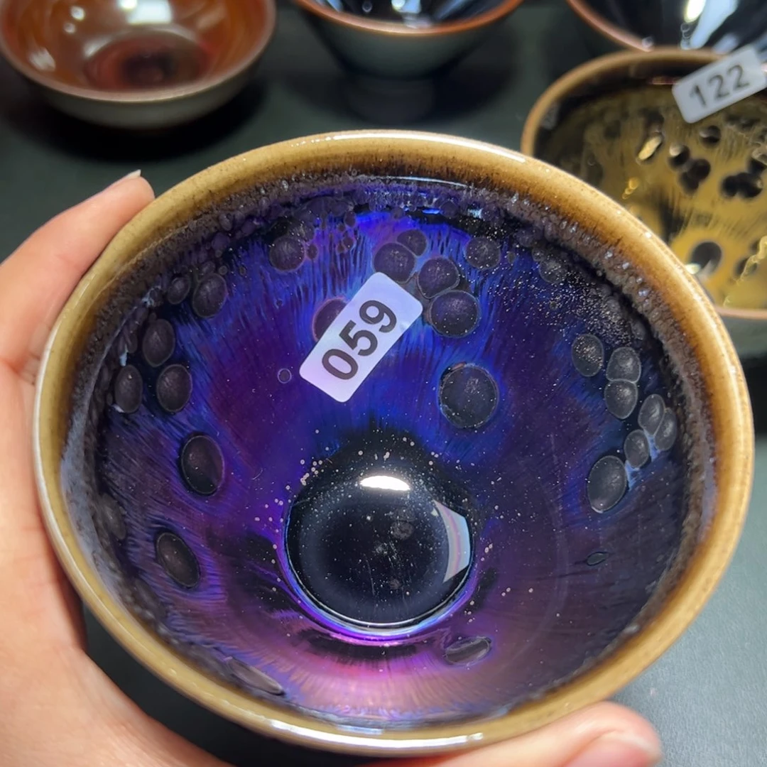 茶盏枫**秋全手工原矿原釉建盏