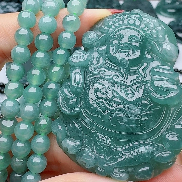 颈饰未镶嵌翡翠多样性发其一