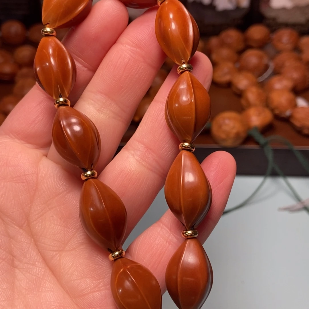 橄榄核手串/手链1.4直心三面佛