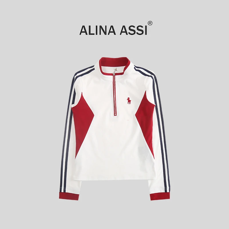 【WW】2025秋季新款T恤百搭休闲长袖上衣Y1280