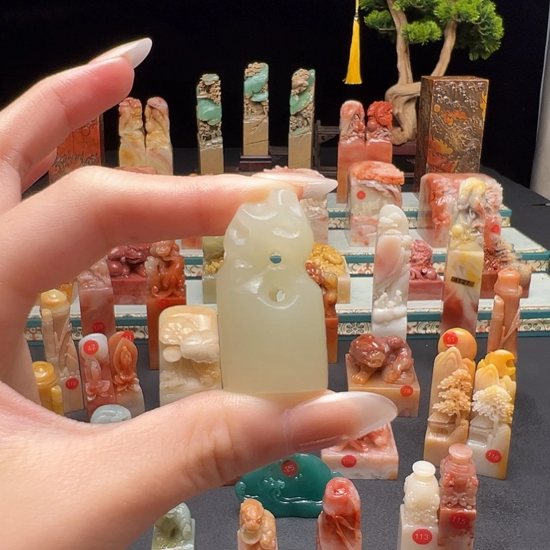 佳***凯寿山石印石手工制作