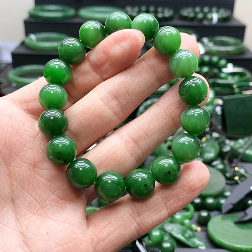 【闪购商品】和田玉（碧玉）手链未镶嵌