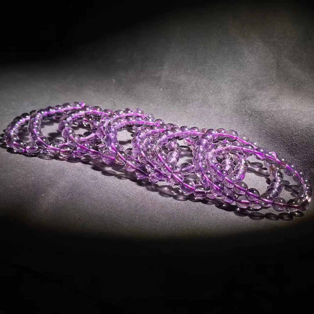 SJ0699 玻利维亚紫晶手链 多样性发其一