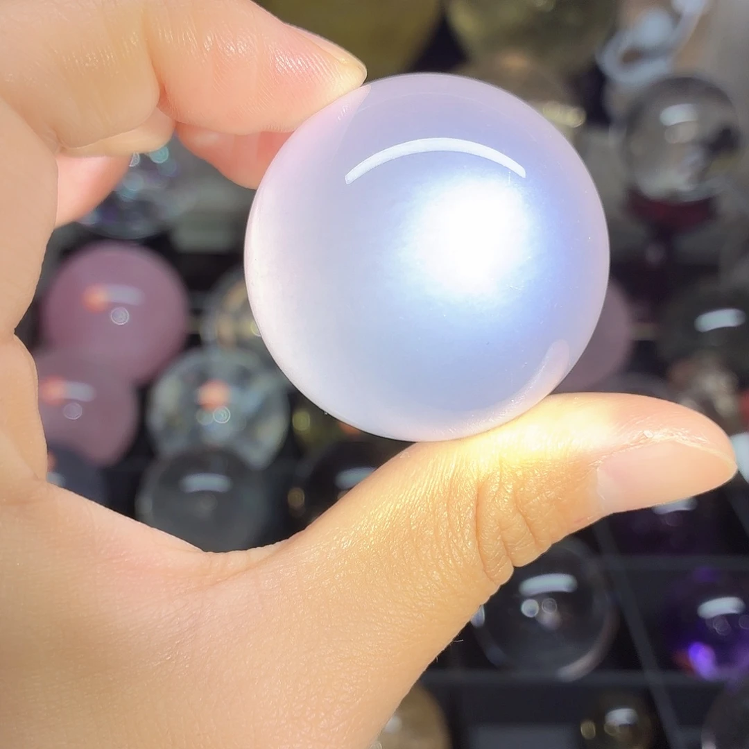 未镶嵌珠宝半成品水晶净体粉水晶42