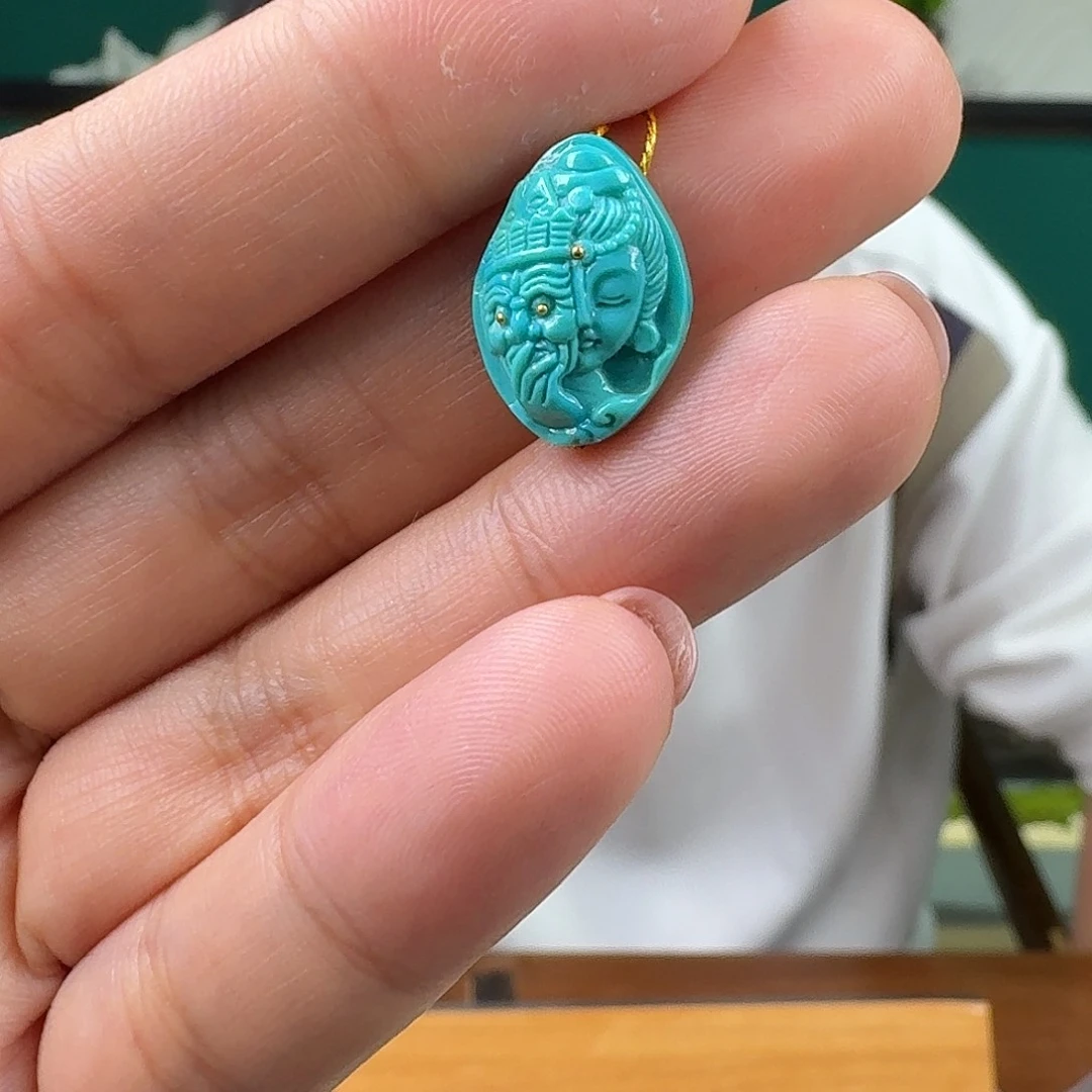 绿松石未镶嵌珠宝奇石