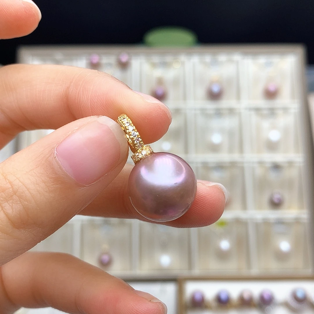 淡水珍珠颈饰合金