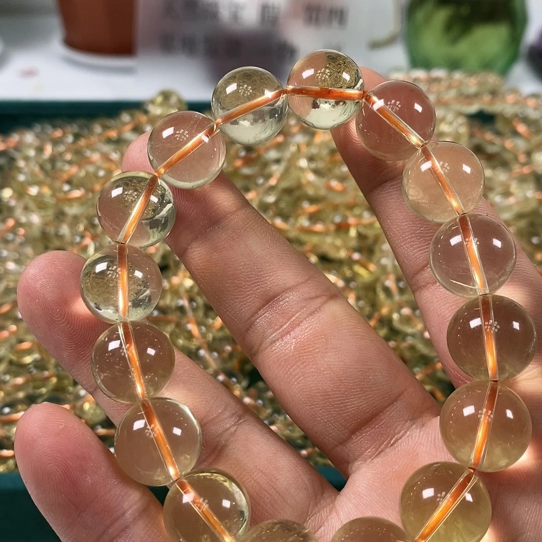 水晶手链未镶嵌脚***跑