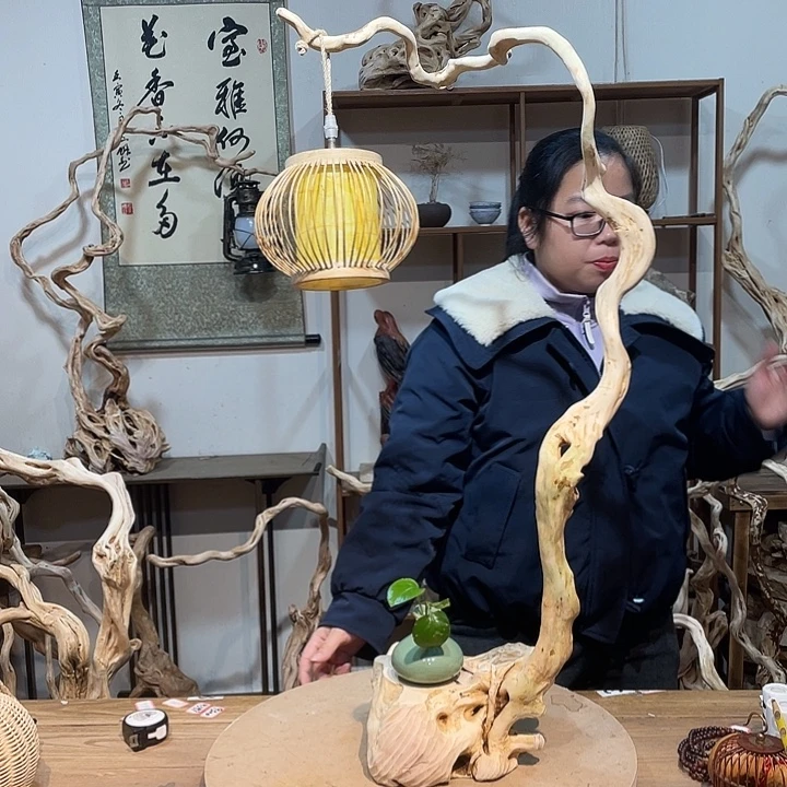 木杜鹃根根艺摆件3