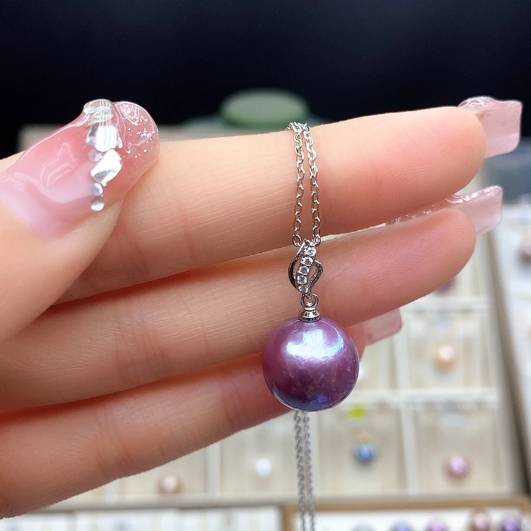 淡水珍珠颈饰合金