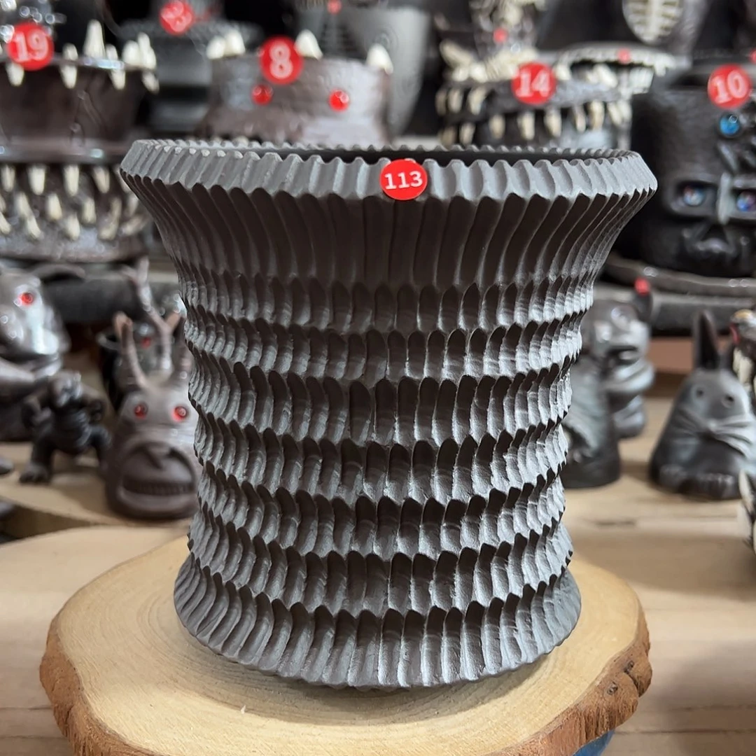 113号，口微不圆，口13-13.3外高14.5