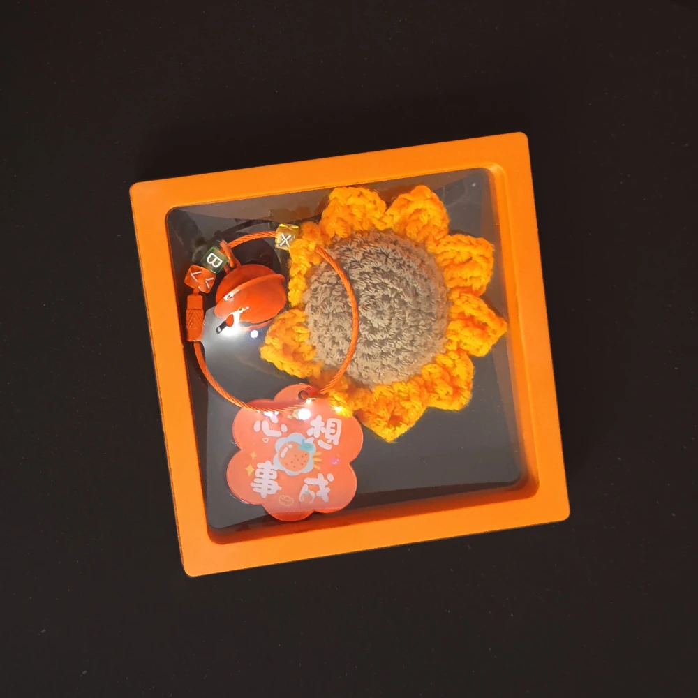 一举夺魁中考高考加油励志礼品高考仪式感手工编织向日葵礼盒精致