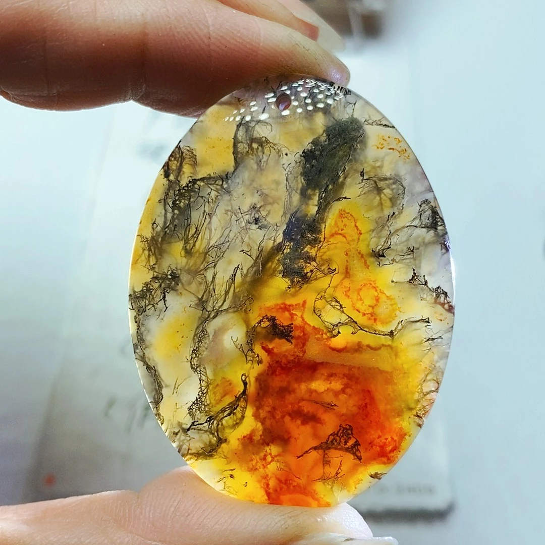 玛瑙/玉髓颈饰未镶嵌老**o