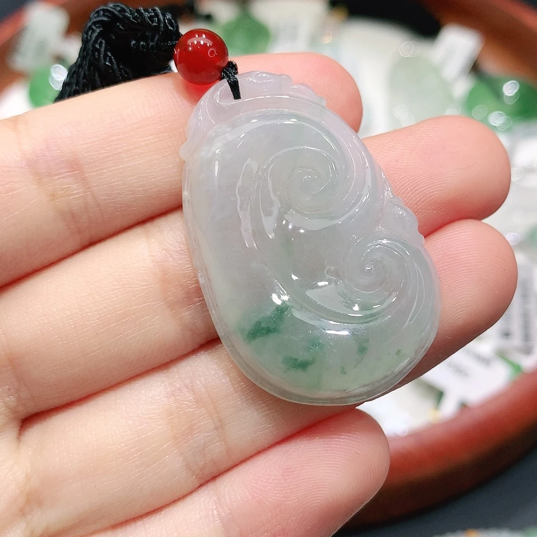 翡翠未镶嵌颈饰缅甸天然A货翡翠