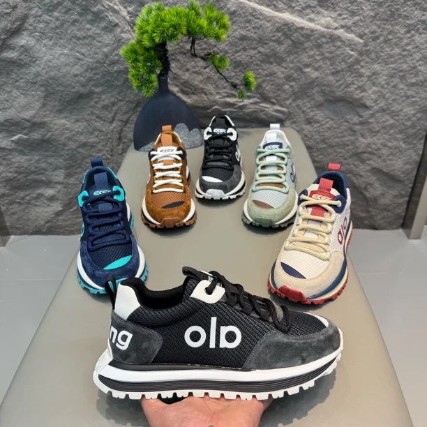 2025早秋新款时尚男鞋舒适百搭休闲运动鞋痞帅潮流男士帅气潮男鞋