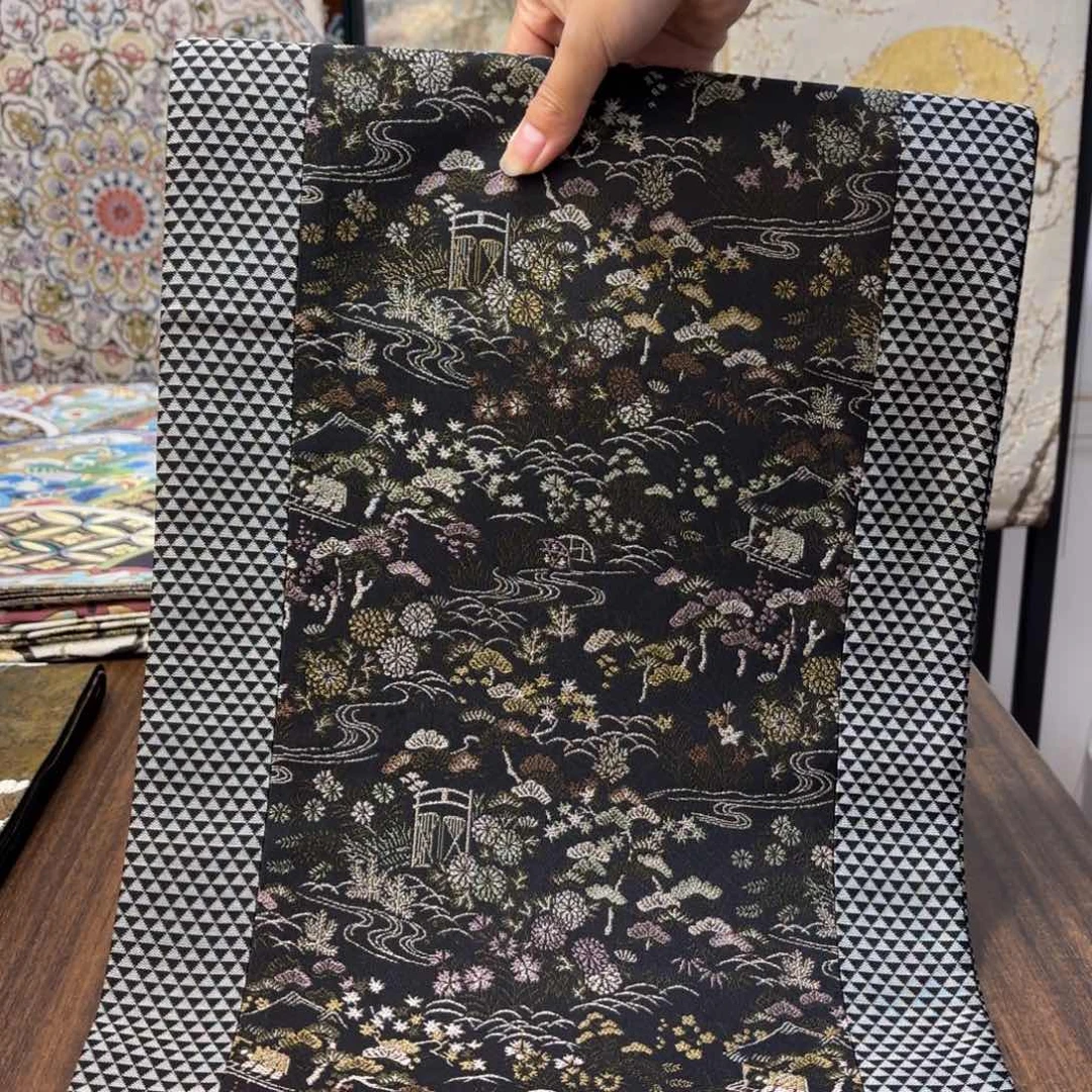 织绣唐锦西阵织桌旗
