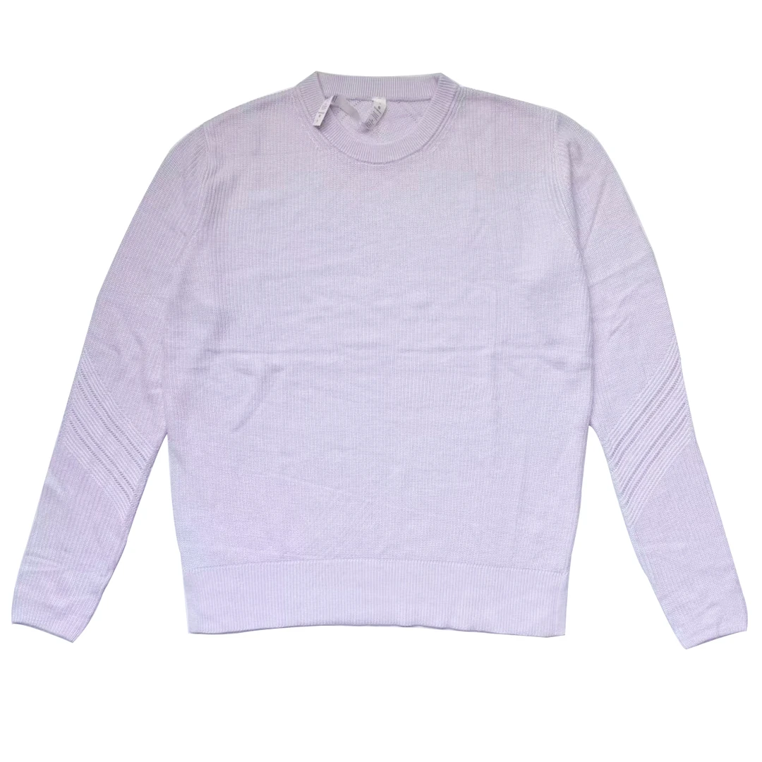 lululemon/露露乐蒙秋冬季打底外穿长袖 针织衫圆领时尚百搭毛衣