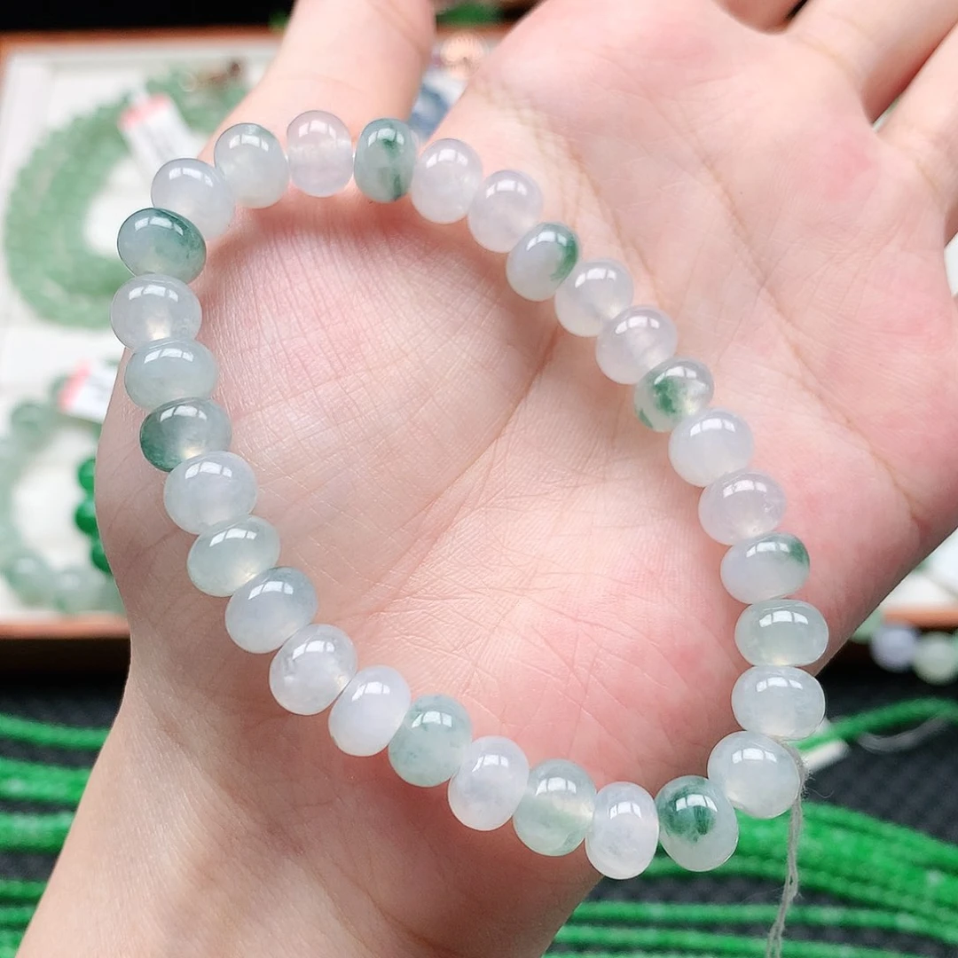 翡翠未镶嵌项链手链