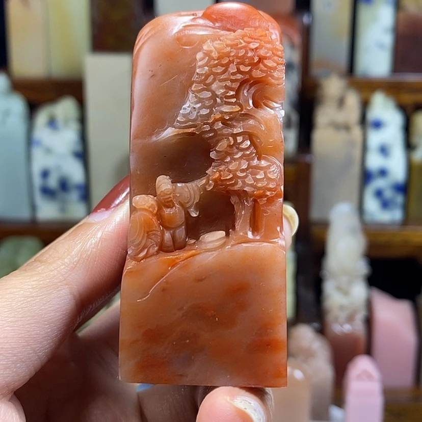 【闪购商品】青田石印石老挝。