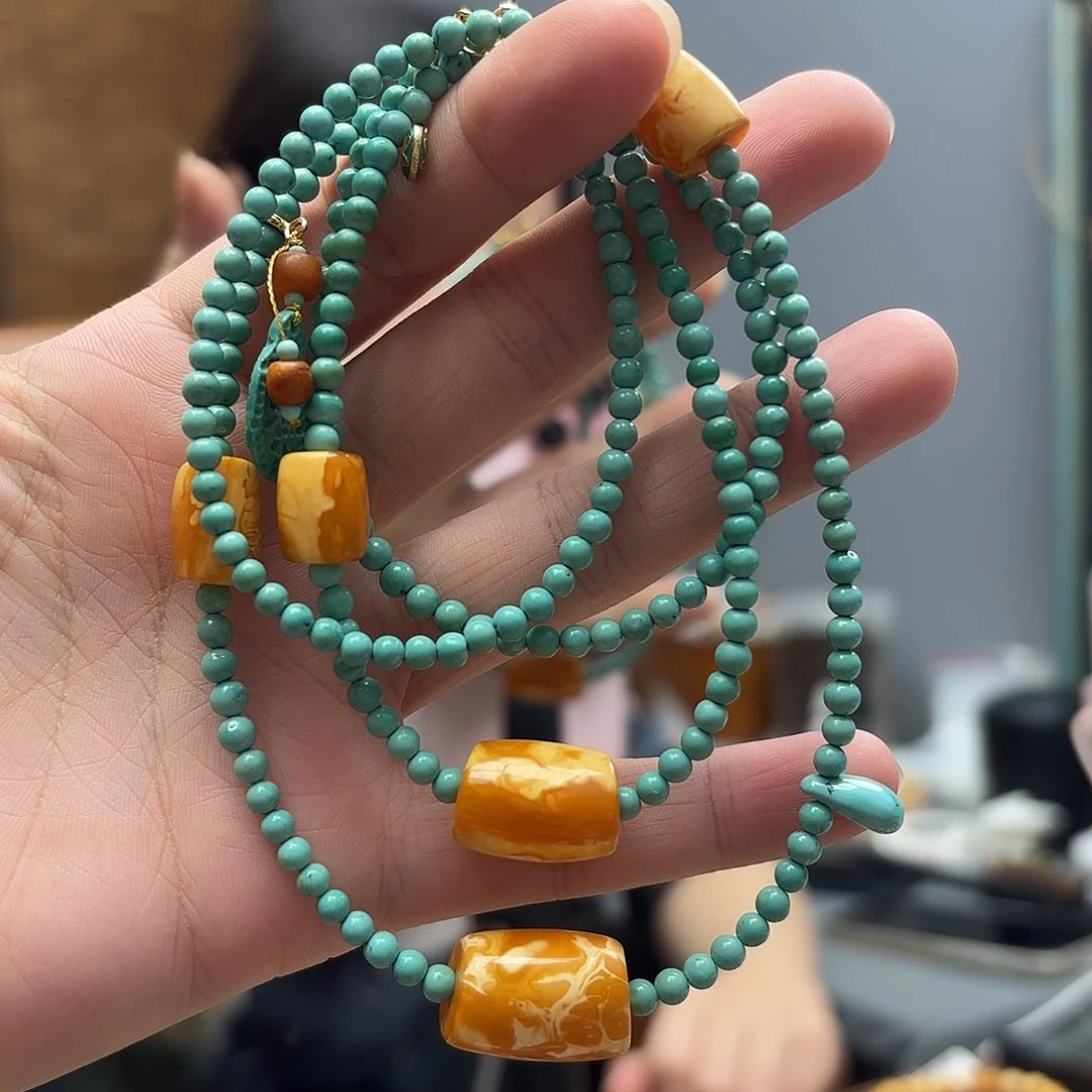 未镶嵌琥珀手链项链