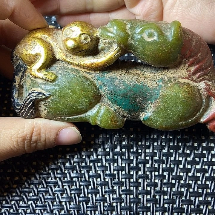 白玉菩提吊坠摆件