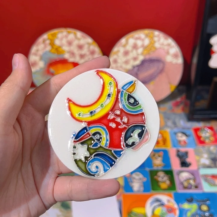 瓷片瓷板画艺术作品