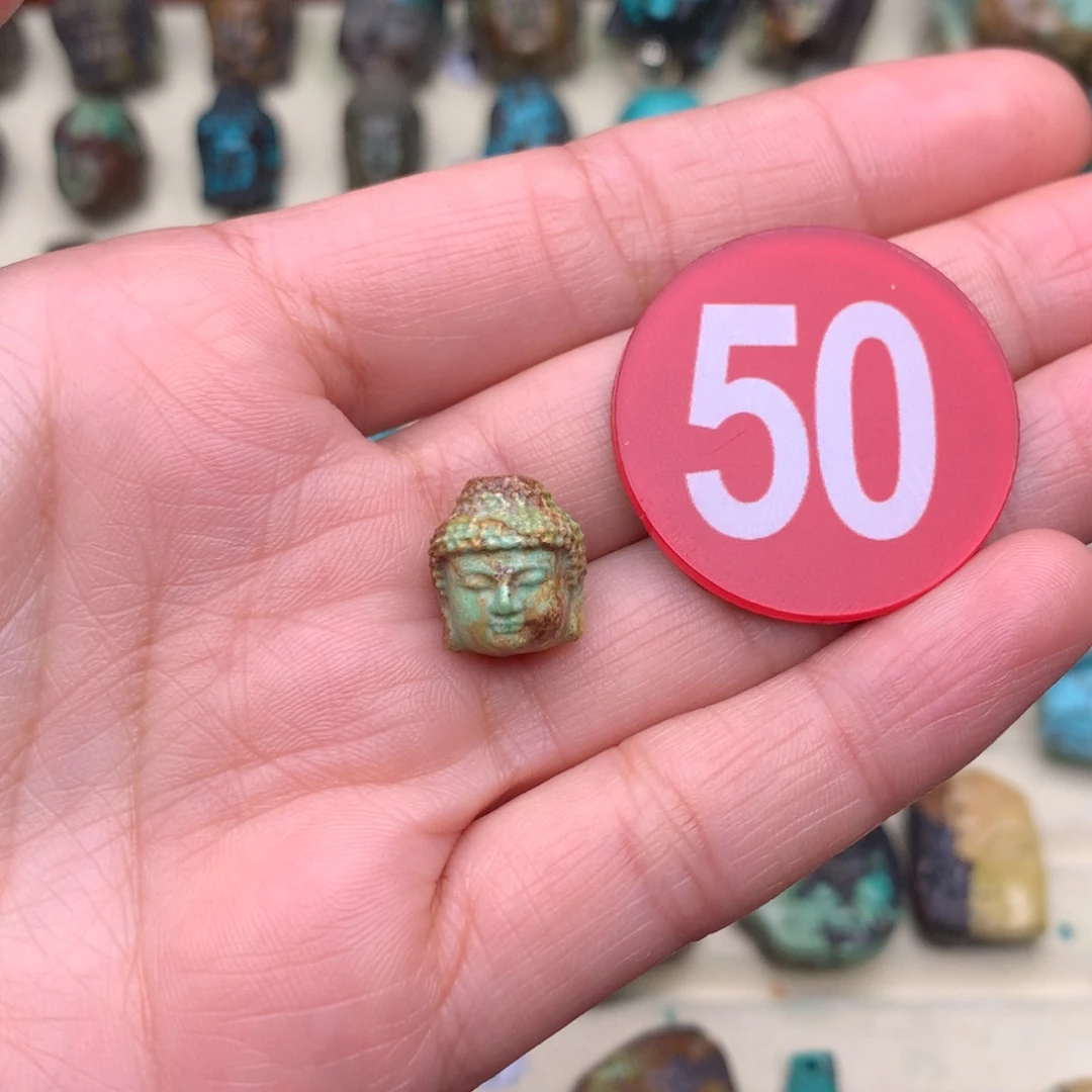 绿松石未镶嵌配饰