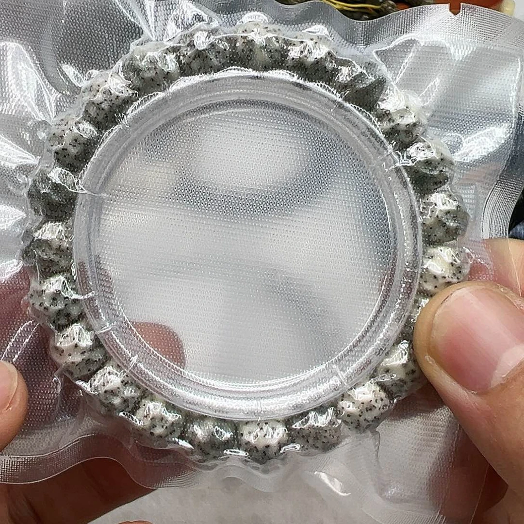 星月菩提手串69灭火糯冰石玉星月菩提单圈无相10