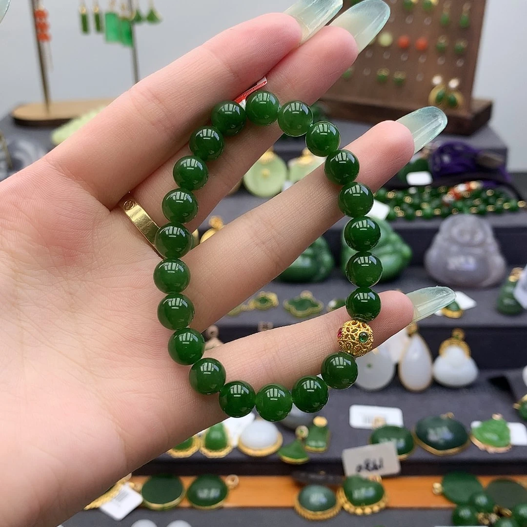 未镶嵌手链和田玉（碧玉）