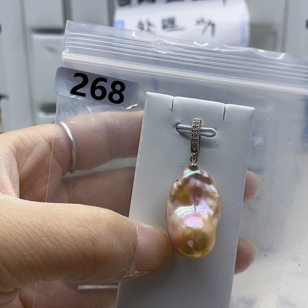 颈饰合金淡水珍珠