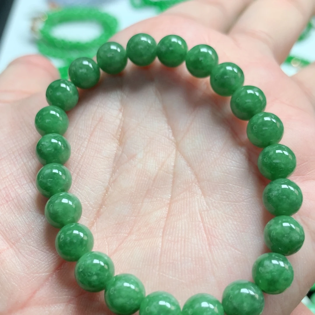 翡翠未镶嵌手链翡翠