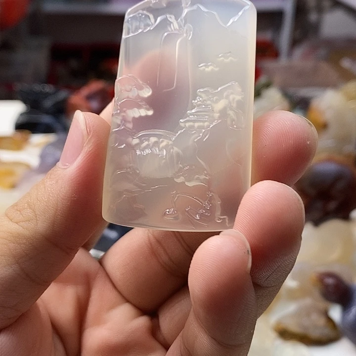 玛瑙/玉髓未镶嵌颈饰