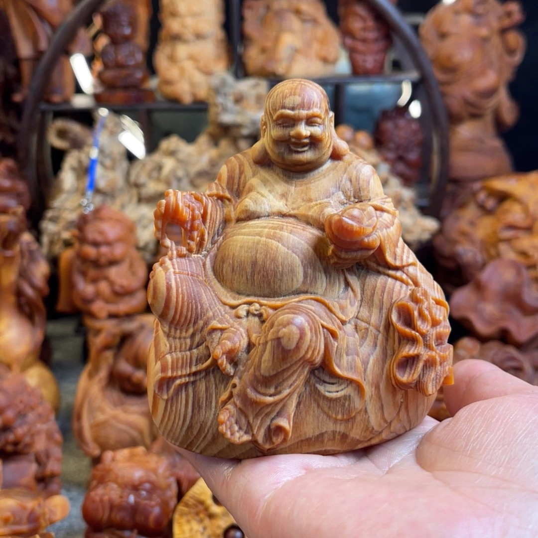 松木（琥珀木）其他～****~瑕弥勒佛