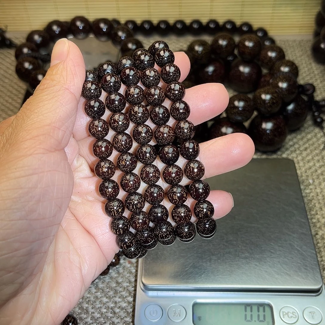 檀香紫檀（小叶紫檀）0.8 108颗 满星