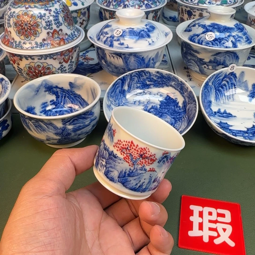 纯手工纯手绘茶具15