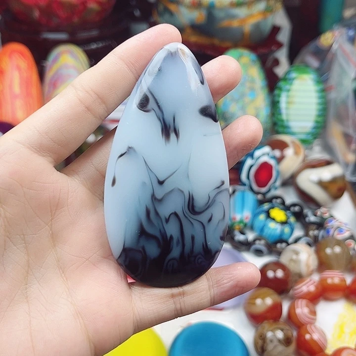 未镶嵌耳饰玛瑙/玉髓