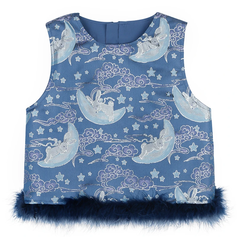 【反季专场】小O爸女婴童 新中式套装秋冬季新款洋气时髦 DTD35126