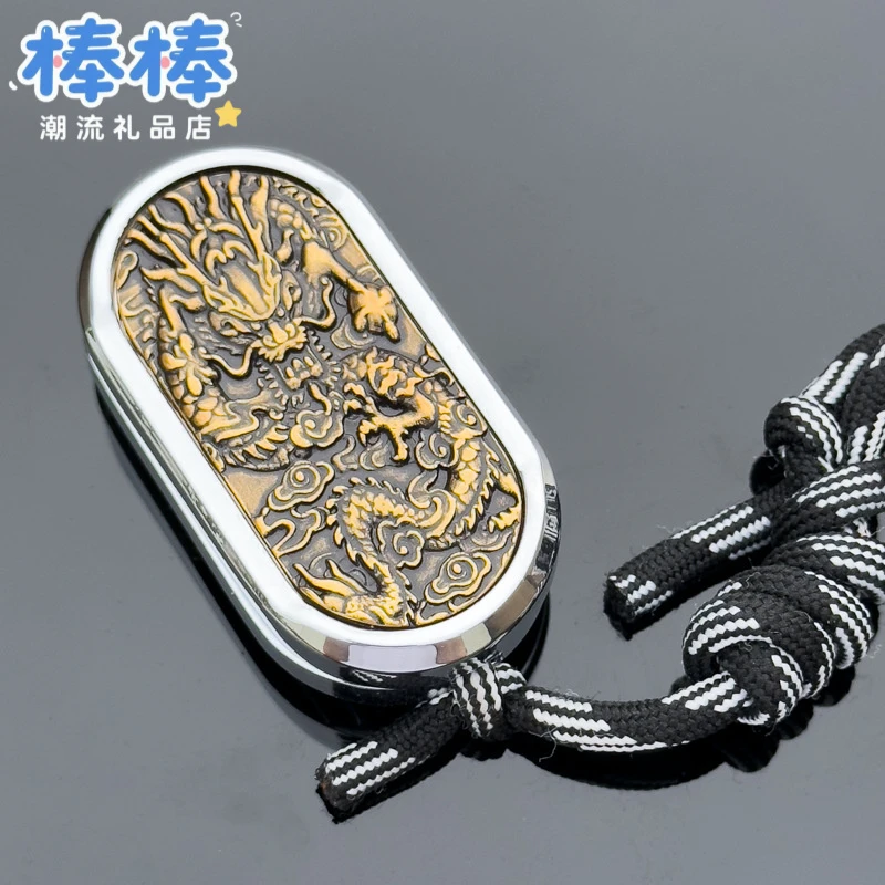 edc解压玩具推牌金属旋转机械手玩把件啪啪币节奏MIX多功能握没K